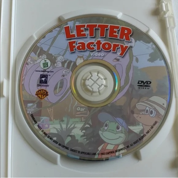 4/$15 🌻 Leap Frog Letter Factory Phonics Kids DVD - Picture 4 of 4